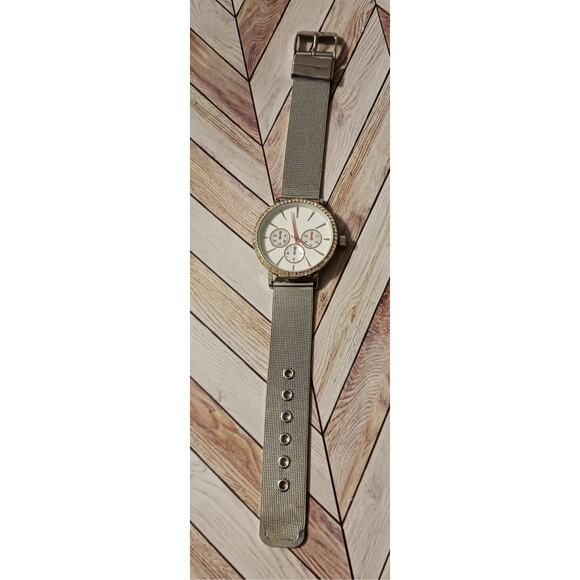 Men's watch Japan Movt silver tone sundials - Picture 3 of 5